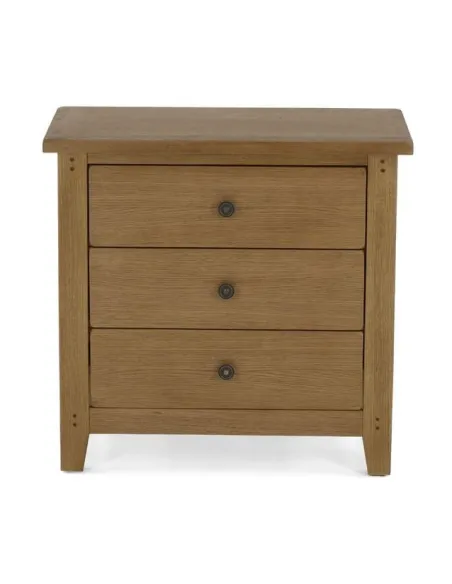 Blake 3 Drawer Chest - Oak | Murphy Furniture