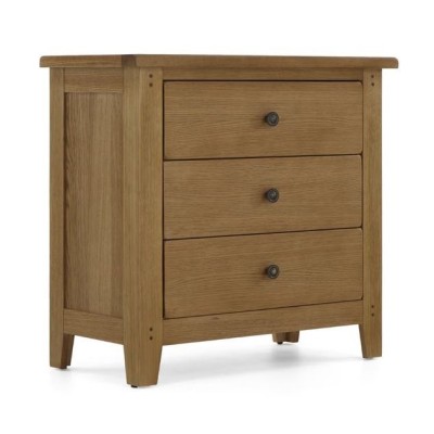 Blake 3 Drawer Chest - Oak | Murphy Furniture