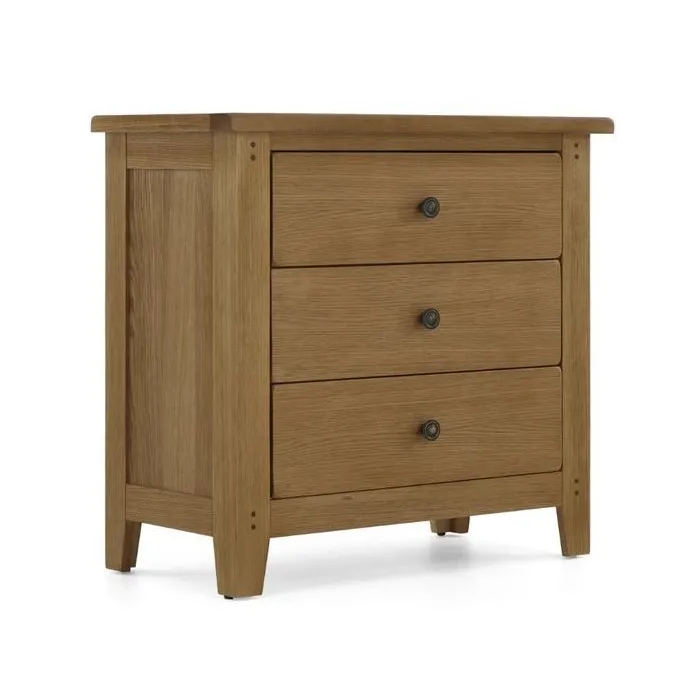 Blake 3 Drawer Chest - Oak | Murphy Furniture