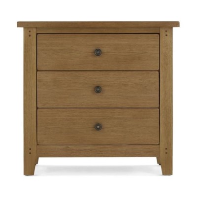 Blake 3 Drawer Chest - Oak | Murphy Furniture