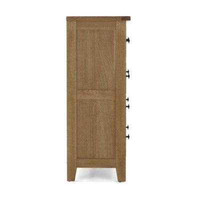 Blake 2 Over 3 Drawer Chest - Oak | Murphy Furniture