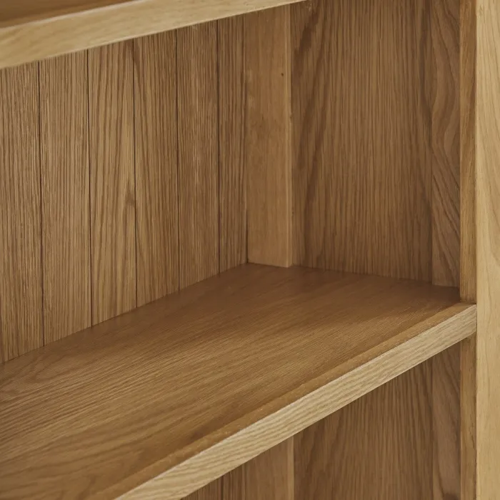 Astoria Large Bookcase - Warm Wax | Murphy Furniture