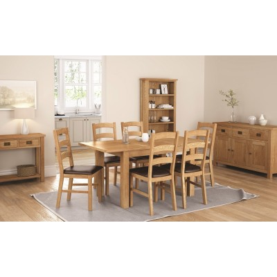 Astoria Lite Large Bookcase - Waxed Oak | Murphy Furniture
