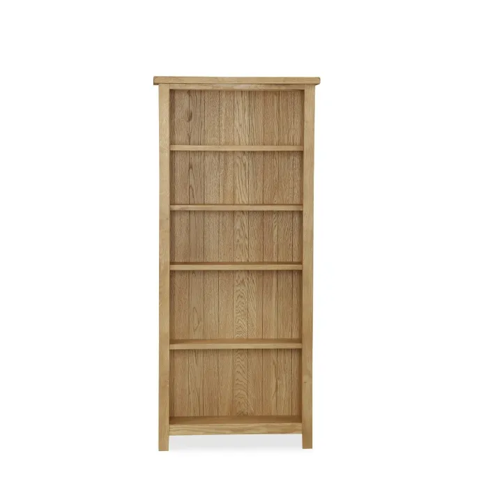 Astoria Lite Large Bookcase - Waxed Oak | Murphy Furniture