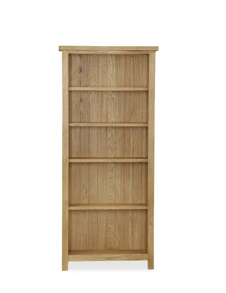 Astoria Lite Large Bookcase - Waxed Oak | Murphy Furniture