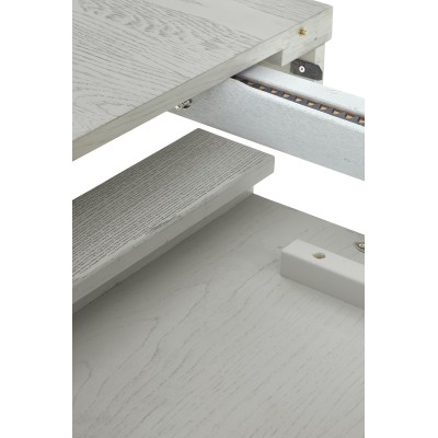 Tulip Extending Dining Table - Grey Stai | Murphy Furniture