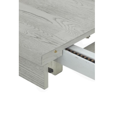 Tulip Extending Dining Table - Grey Stai | Murphy Furniture