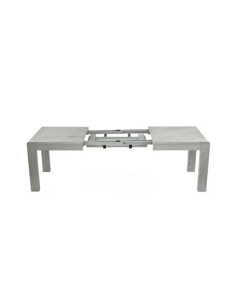 Tulip Extending Dining Table - Grey Stai | Murphy Furniture
