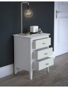 Ferndale Bedside Locker - White | Murphy Furniture