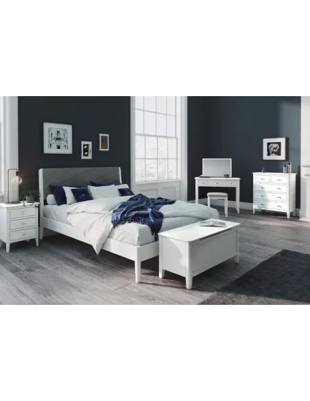 Ferndale Blanket Box - White | Murphy Furniture