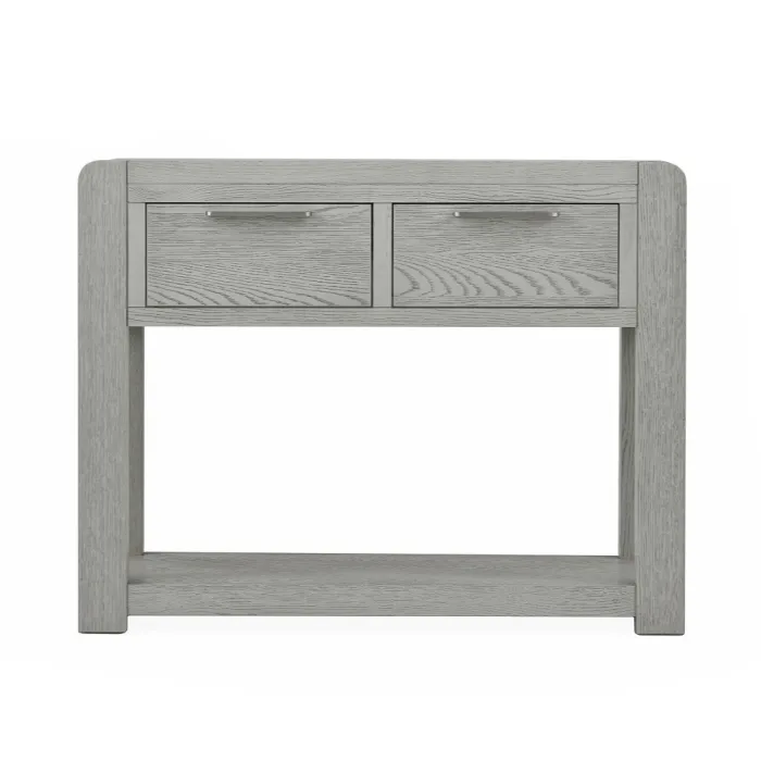 Tulip Console Table - Grey Stain Oak | Murphy Furniture