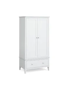 Ferndale Gents Wardrobe - White | Murphy Furniture
