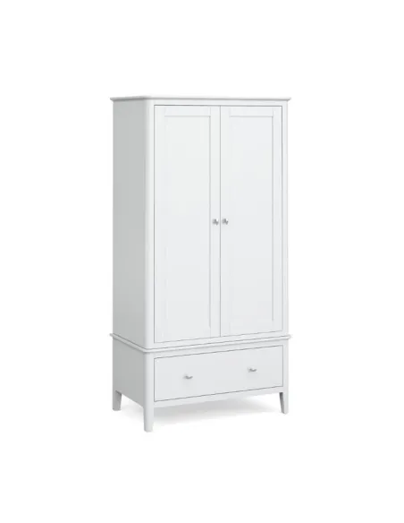 Ferndale Gents Wardrobe - White | Murphy Furniture
