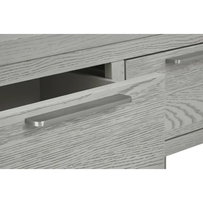 Tulip Console Table - Grey Stain Oak | Murphy Furniture