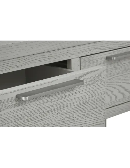 Tulip Console Table - Grey Stain Oak | Murphy Furniture