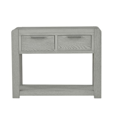 Tulip Console Table - Grey Stain Oak | Murphy Furniture