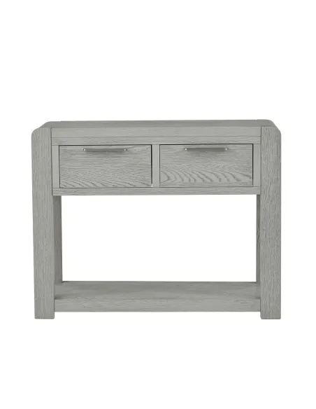 Tulip Console Table - Grey Stain Oak | Murphy Furniture