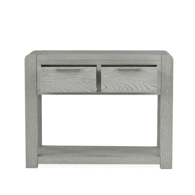 Tulip Console Table - Grey Stain Oak | Murphy Furniture