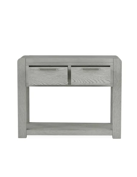 Tulip Console Table - Grey Stain Oak | Murphy Furniture