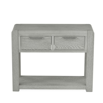 Tulip Console Table - Grey Stain Oak | Murphy Furniture