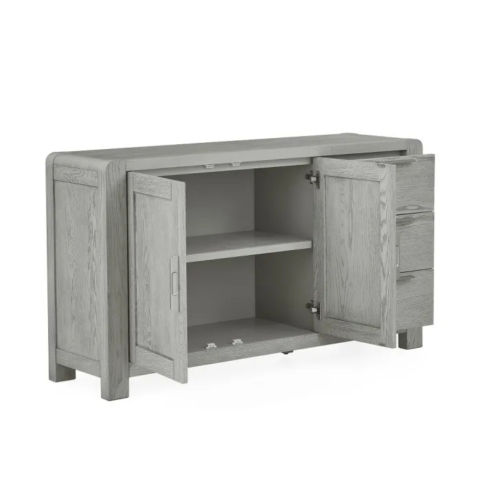 Tulip Large Sideboard  - Grey Stain Oak | Murphy Furniture