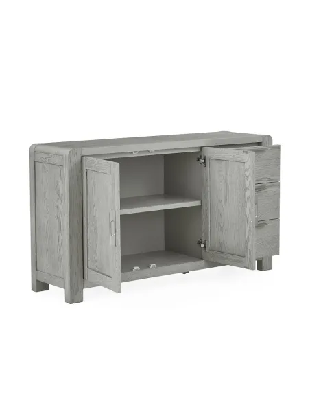 Tulip Large Sideboard  - Grey Stain Oak | Murphy Furniture