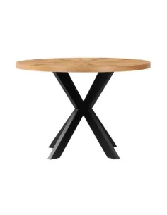 Century 1100 mm Round Dining Table - Oak | Murphy Furniture 2