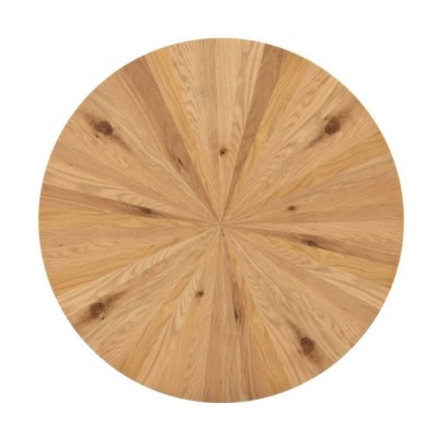 Century 1100 mm Round Dining Table - Oak | Murphy Furniture