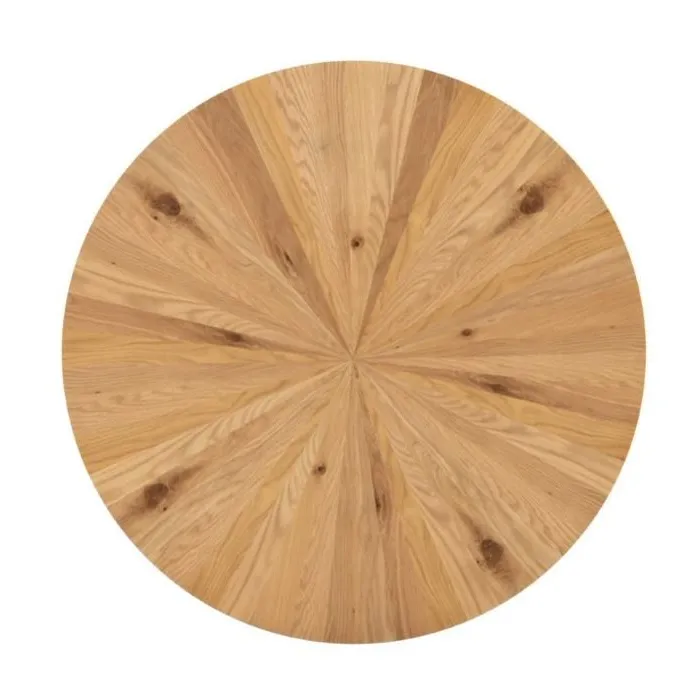 Century 1100 mm Round Dining Table - Oak | Murphy Furniture
