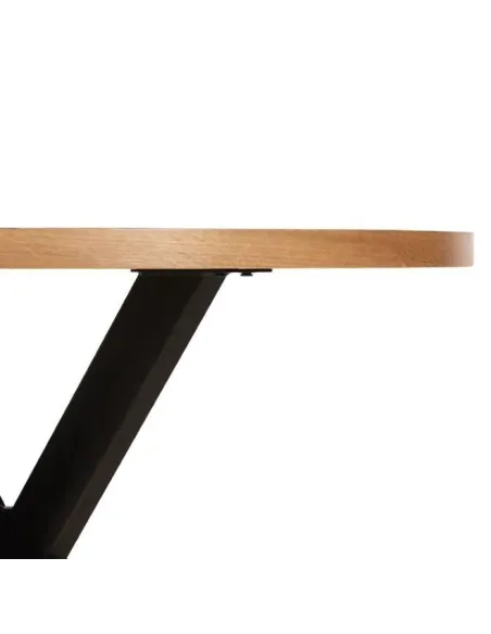 Century 1100 mm Round Dining Table - Oak | Murphy Furniture