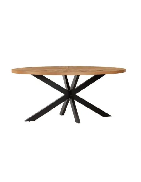 Century 1800 mm Oval Dining Table - Oak | Murphy Furniture