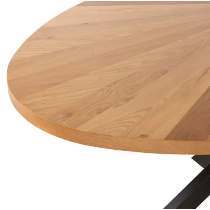 Century 1800 mm Oval Dining Table - Oak | Murphy Furniture