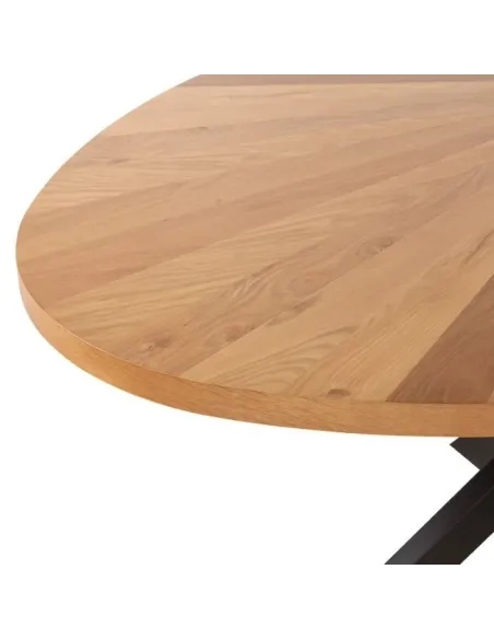 Century 1800 mm Oval Dining Table - Oak | Murphy Furniture