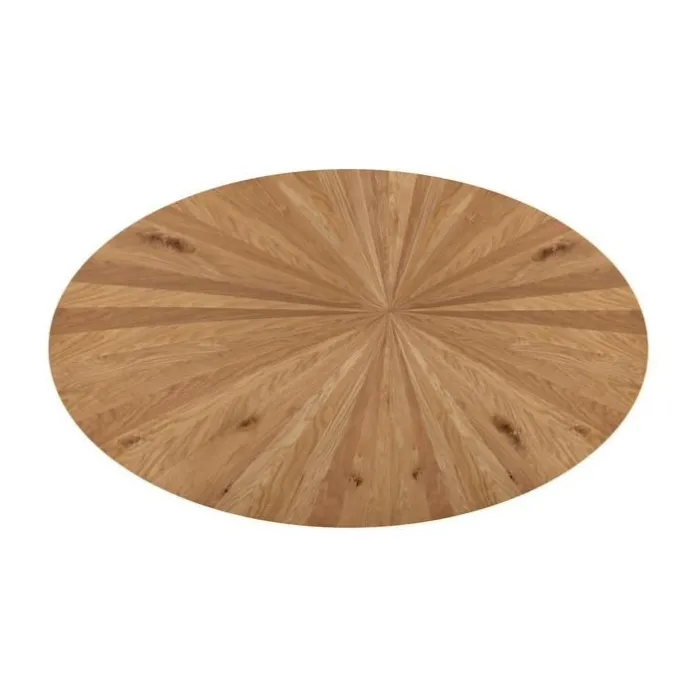 Century 1800 mm Oval Dining Table - Oak | Murphy Furniture