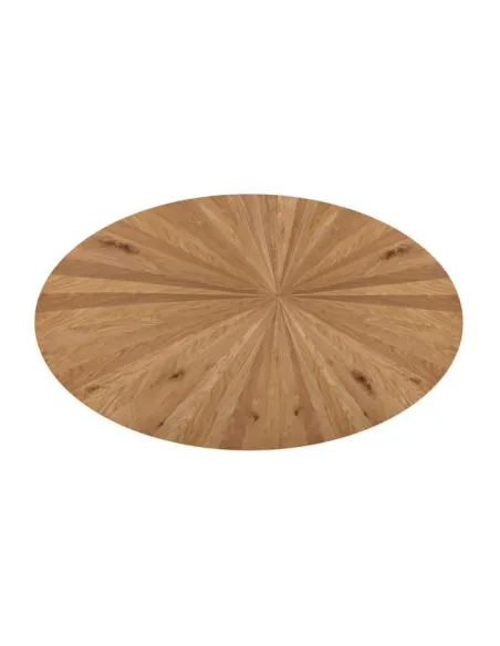 Century 1800 mm Oval Dining Table - Oak | Murphy Furniture