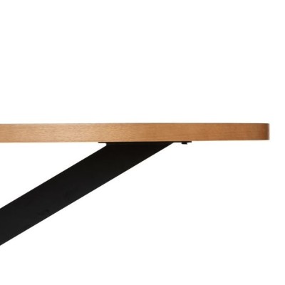 Century 1800 mm Oval Dining Table - Oak | Murphy Furniture