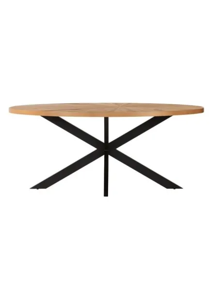 Century 1800 mm Oval Dining Table - Oak | Murphy Furniture