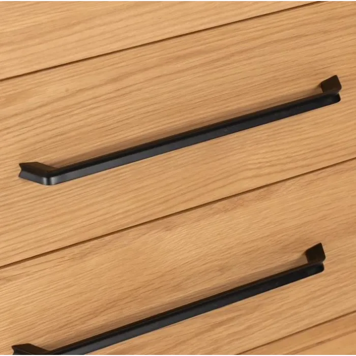 Century 6 Drawer Chest - Oak | Murphy Furniture