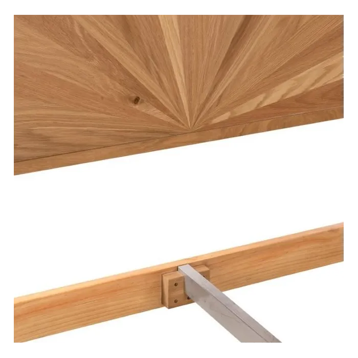 Century 5ft Bedframe - Oak | Murphy Furniture