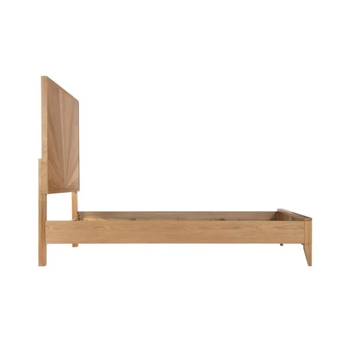 Century 5ft Bedframe - Oak | Murphy Furniture