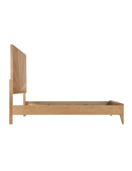 Century 5ft Bedframe - Oak | Murphy Furniture