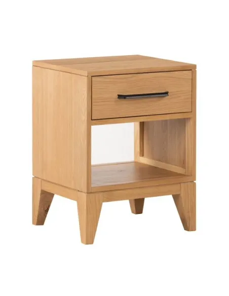 Century Bedside Locker - Oak | Murphy Furniture