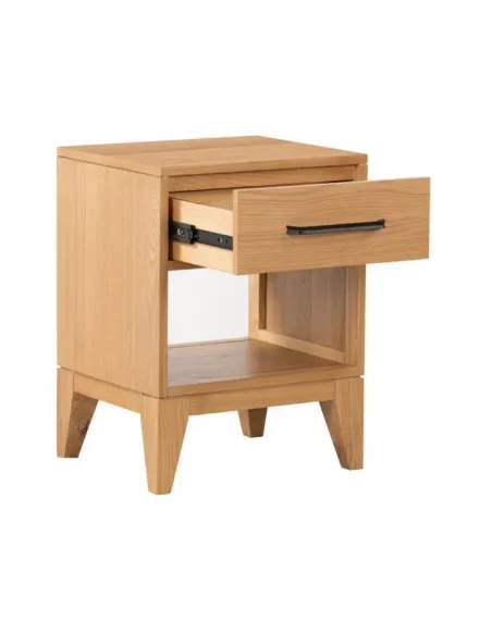 Century Bedside Locker - Oak | Murphy Furniture