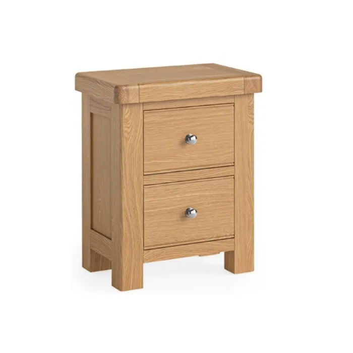 Gia Bedside Locker - Oak | Murphy Furniture