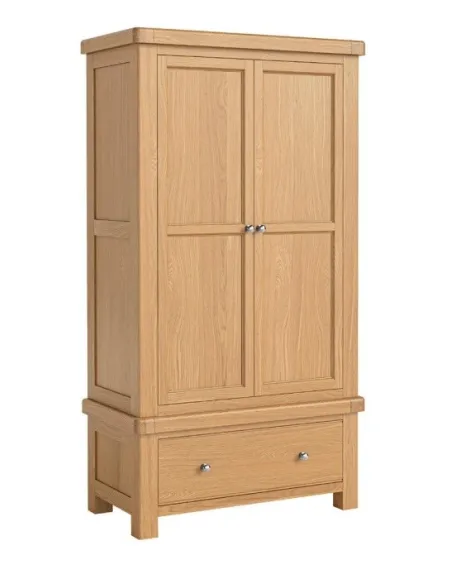 Gia Gents Wardrobe - Oak | Murphy Furniture