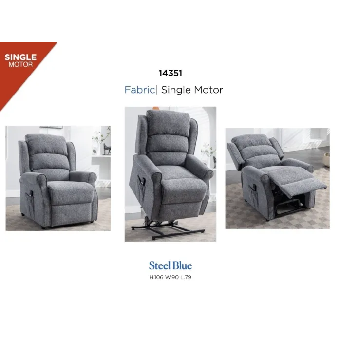 Drancy Single Motor Lift & Tilt Recliner | Murphy Furniture