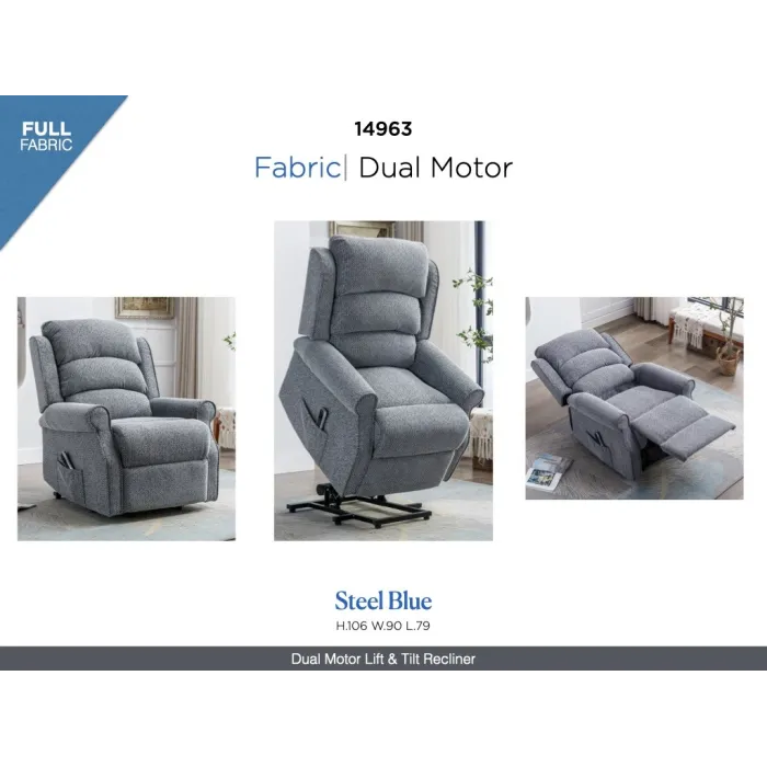 Drancy Dual Motor Lift & Tilt Dual Armch | Murphy Furniture