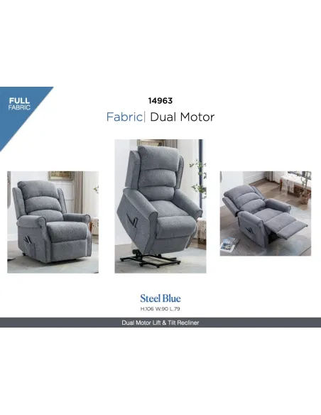 Drancy Dual Motor Lift & Tilt Dual Armch | Murphy Furniture