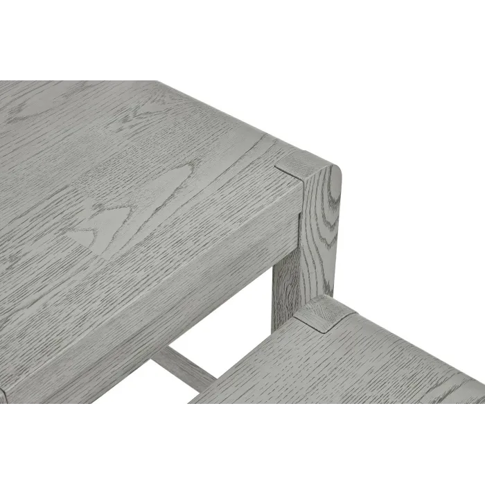 Tulip Nest of Tables - Grey Stain Oak | Murphy Furniture