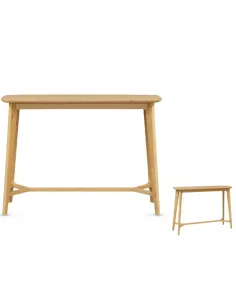Carrington Console Table - Oak | Murphy Furniture 2